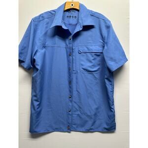 Gander Mountain Men Tech UV 30+ Men Fishing Hiking Shirt‎ L